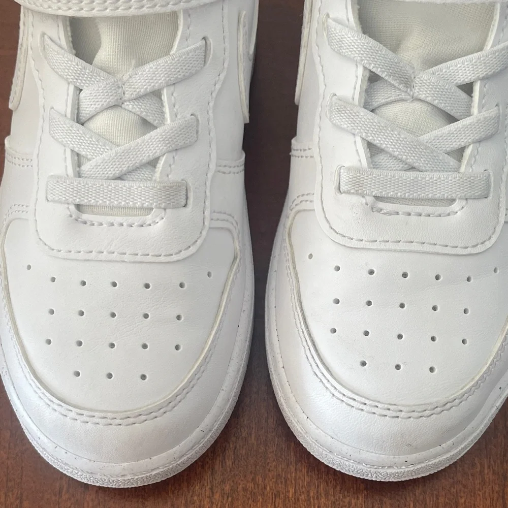 Nike toddler girls (age 4-5) All-White Sneakers - Picture 8 of 9